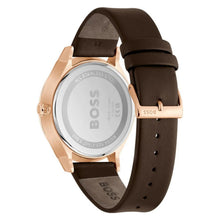 Cargar imagen en el visor de la galería, RELOJ CLÁSICO PARA HOMBRE BOSS  1514103 - CAFÉ
