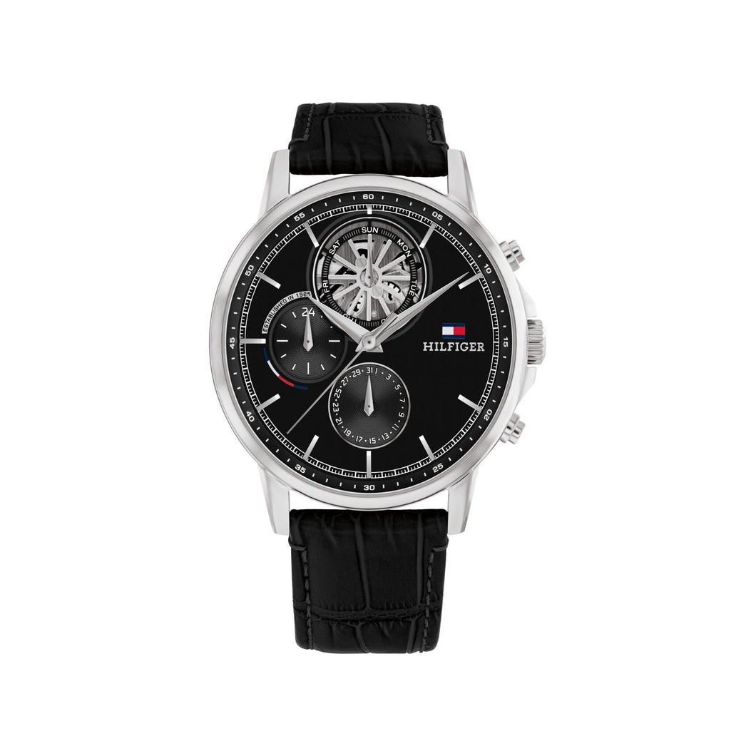 RELOJ CLÁSICO PARA HOMBRE TOMMY HILFIGER  1710605 - NEGRO