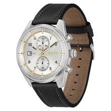 Cargar imagen en el visor de la galería, RELOJ CLÁSICO PARA HOMBRE BOSS SKYTRAVEL 1514147 - NEGRO
