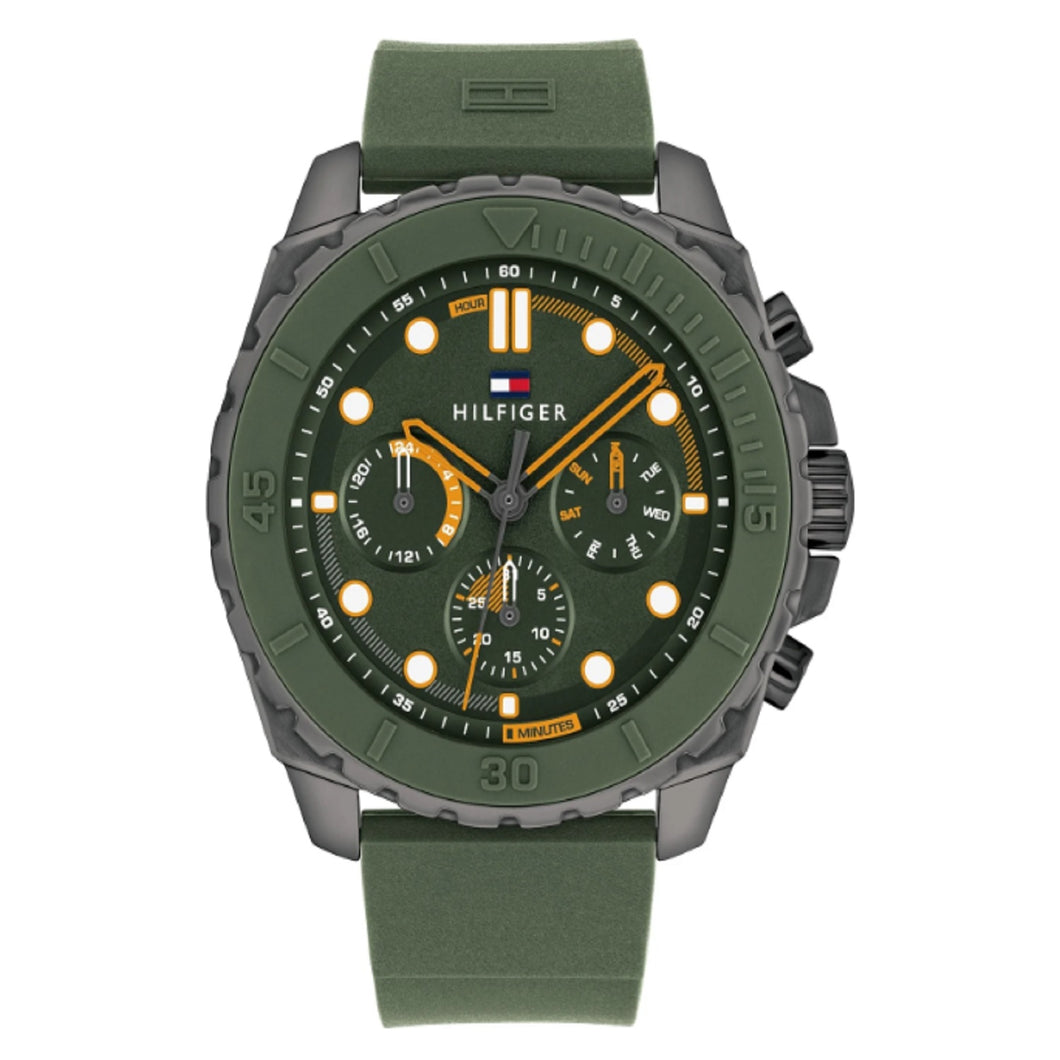 RELOJ DEPORTIVO PARA HOMBRE TOMMY HILFIGER MORGAN 1710688 - VERDE