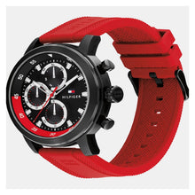 Cargar imagen en el visor de la galería, RELOJ DEPORTIVO PARA HOMBRE TOMMY HILFIGER ROCKY 1792178 - ROJO
