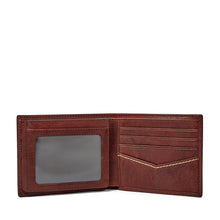 Cargar imagen en el visor de la galería, BILLETERA FOSSIL REESE RFID CAFÉ ML3980200
