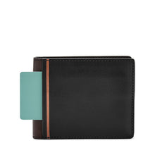 Cargar imagen en el visor de la galería, BILLETERA FOSSIL JEROME NEGRO ML4038001
