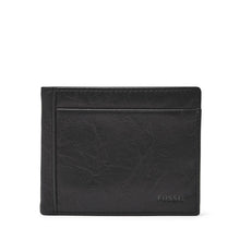 Cargar imagen en el visor de la galería, BILLETERA FOSSIL INGRAM NEGRO ML3899014
