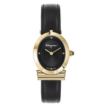 Cargar imagen en el visor de la galería, RELOJ CLÁSICO PARA MUJER FERRAGAMO MIROIR  SFMB00221 - NEGRO
