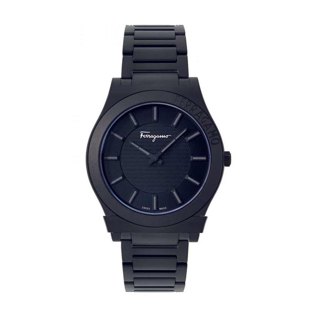 RELOJ  PARA HOMBRE FERRAGAMO GANCINI GENT SFMP00522 - NEGRO