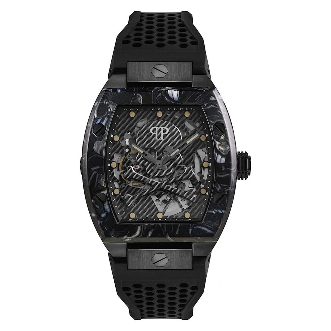 RELOJ DEPORTIVO PARA HOMBRE PHILIPP PLEIN EL $QUELETON PWBAA0221 - NEGRO