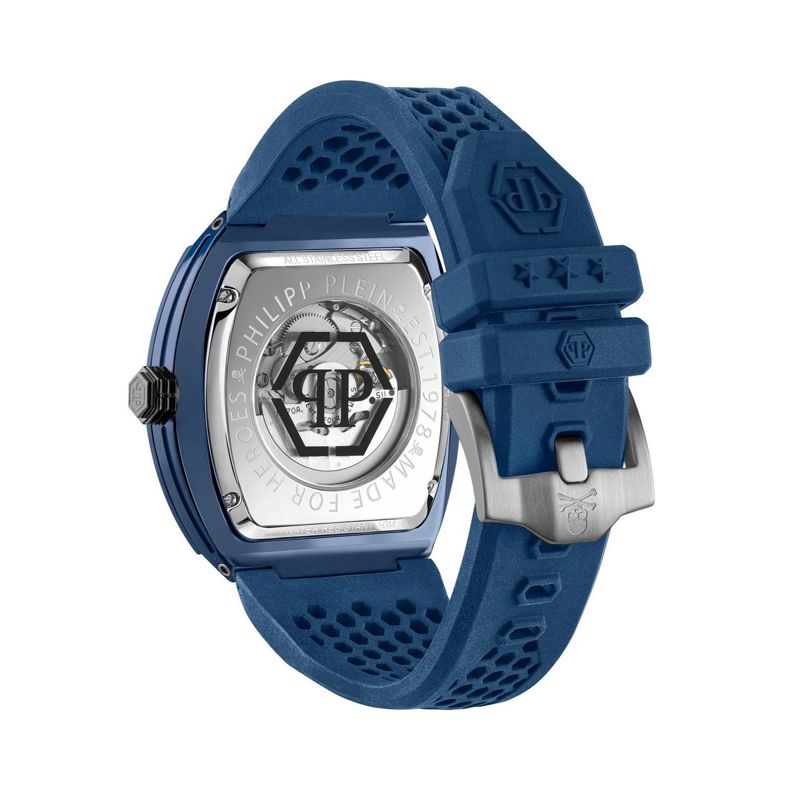 RELOJ DEPORTIVO PARA HOMBRE PHILIPP PLEIN THE SKELETON PWVBA0323 AZU reloj-deportivo-para-hombre-philipp-plein-the-skeleton-pwvba0323-azu
