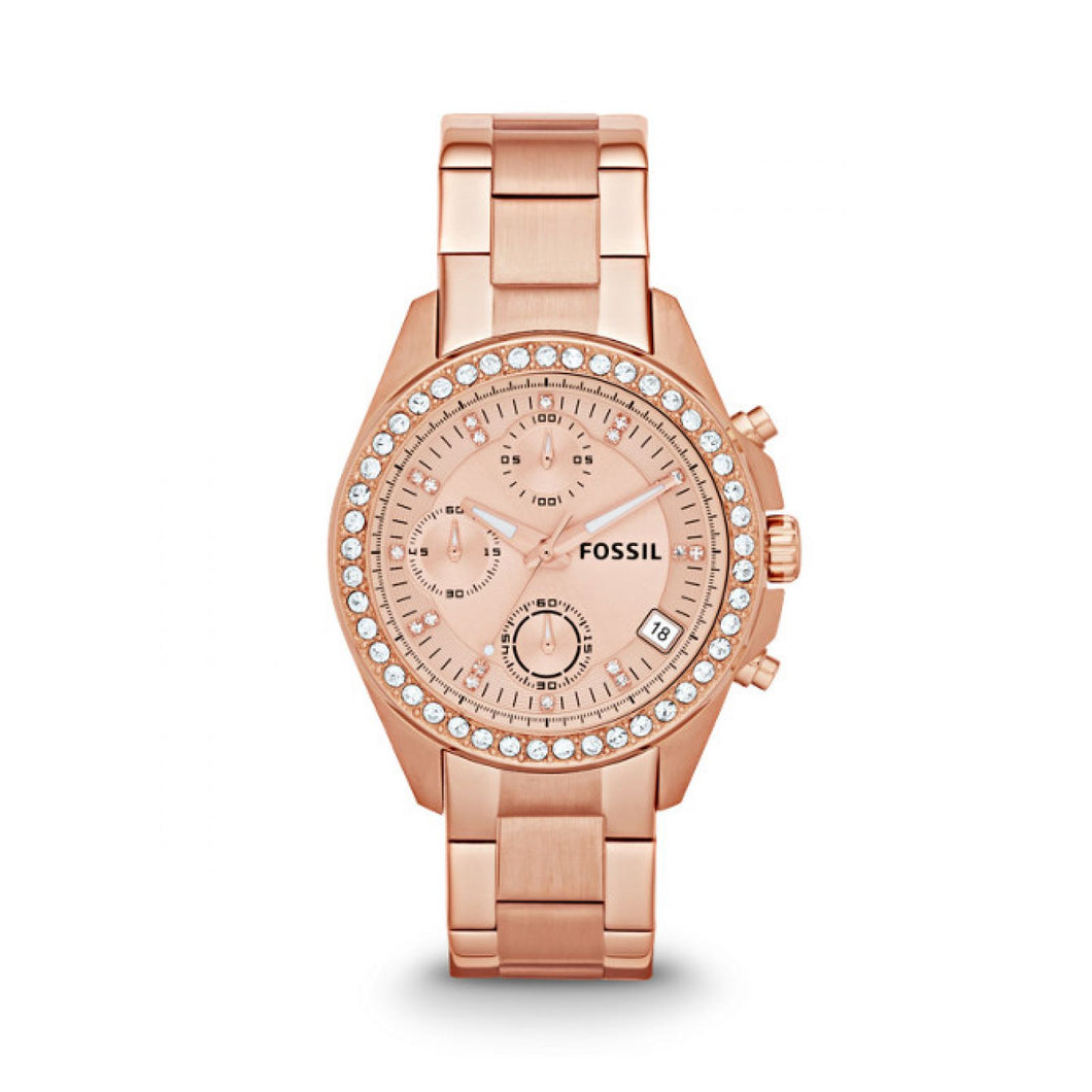 RELOJ  PARA MUJER FOSSIL  ES3352 - ORO ROSA