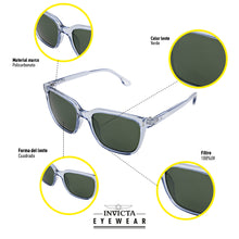 Cargar imagen en el visor de la galería, GAFAS DE SOL INVICTA I40031-ANG-T06-P05 UNISEX
