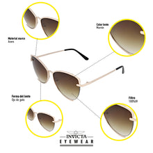 Cargar imagen en el visor de la galería, GAFAS DE SOL INVICTA I37147-SPE-09-02 UNISEX
