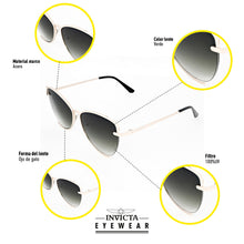 Cargar imagen en el visor de la galería, GAFAS DE SOL INVICTA I37147-SPE-09-G15 UNISEX
