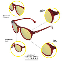 Cargar imagen en el visor de la galería, GAFAS DE SOL INVICTA I44223-DNA-T04-M07 UNISEX
