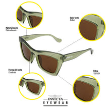 Cargar imagen en el visor de la galería, GAFAS DE SOL INVICTA I21695-ANG-T05-P20 UNISEX
