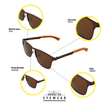 Cargar imagen en el visor de la galería, GAFAS DE SOL INVICTA I22970-AVI-02-P02 UNISEX
