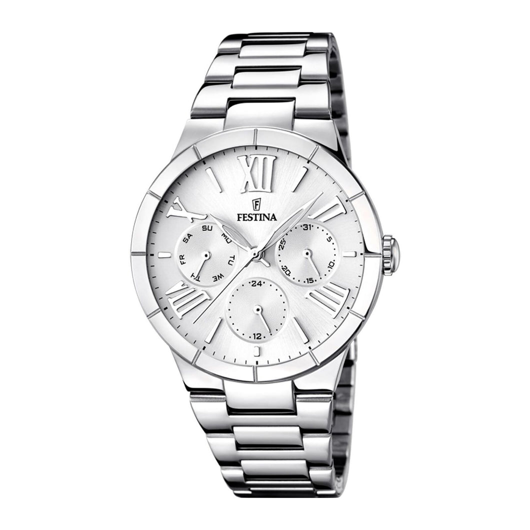 RELOJ  PARA MUJER FESTINA BOYFRIEND F16716/1 - PLATEADO