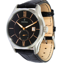 Cargar imagen en el visor de la galería, RELOJ CLÁSICO PARA HOMBRE FESTINA RETRO F16872/4 - NEGRO
