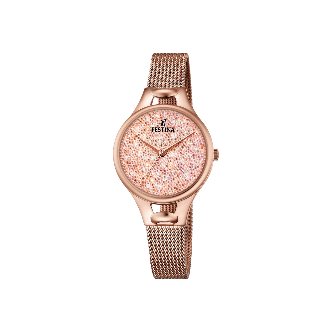 RELOJ  PARA MUJER FESTINA MADEMOISELLE F20333/2 - ORO ROSA