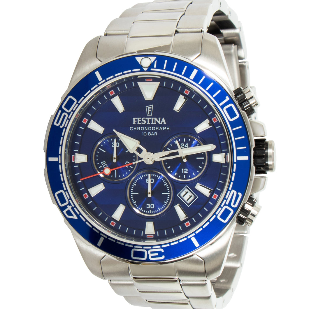 RELOJ PARA HOMBRE FESTINA PRESTIGE F20361 2 PLATEADO