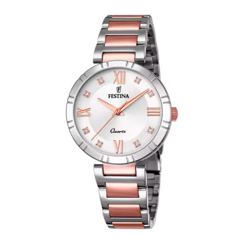 FESTINA Orologio Uomo Analogico F20619/1 - Classico Quarzo Con Cinturino In Pelle - 5