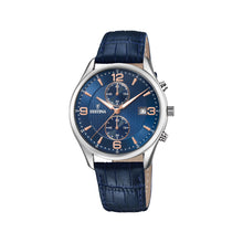 Cargar imagen en el visor de la galería, RELOJ CLÁSICO PARA HOMBRE FESTINA TIMELESS CHRONO F6855/6 - AZUL

