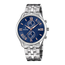 Cargar imagen en el visor de la galería, RELOJ  PARA HOMBRE FESTINA TIMELESS CHRONO F6854/6 - PLATEADO
