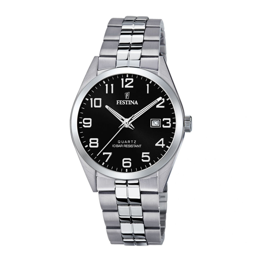 RELOJ  PARA HOMBRE FESTINA CLASSIC METAL F20437/4 - PLATEADO