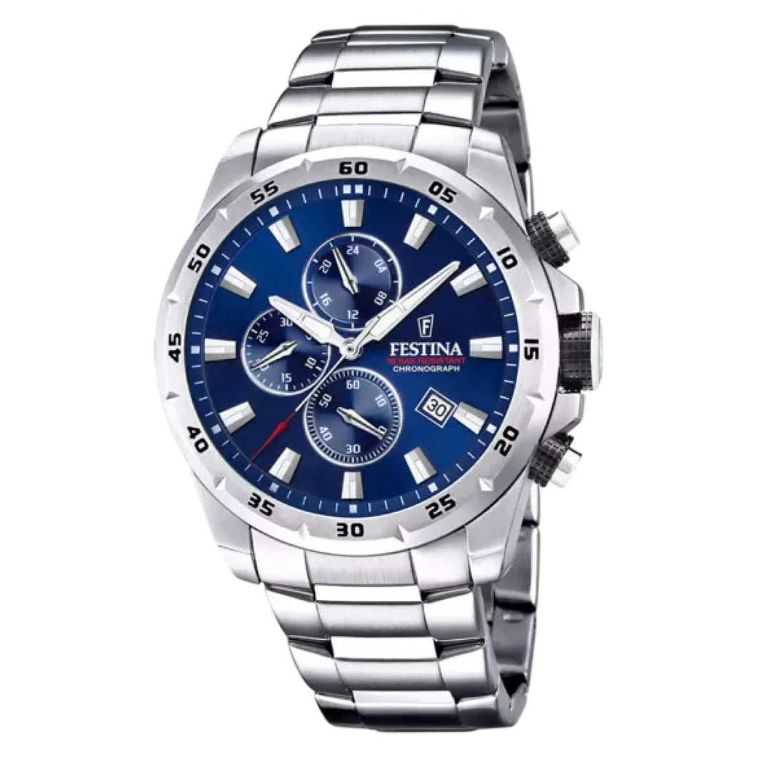 RELOJ  PARA HOMBRE FESTINA CHRONO SPORT F20463/2 - PLATEADO