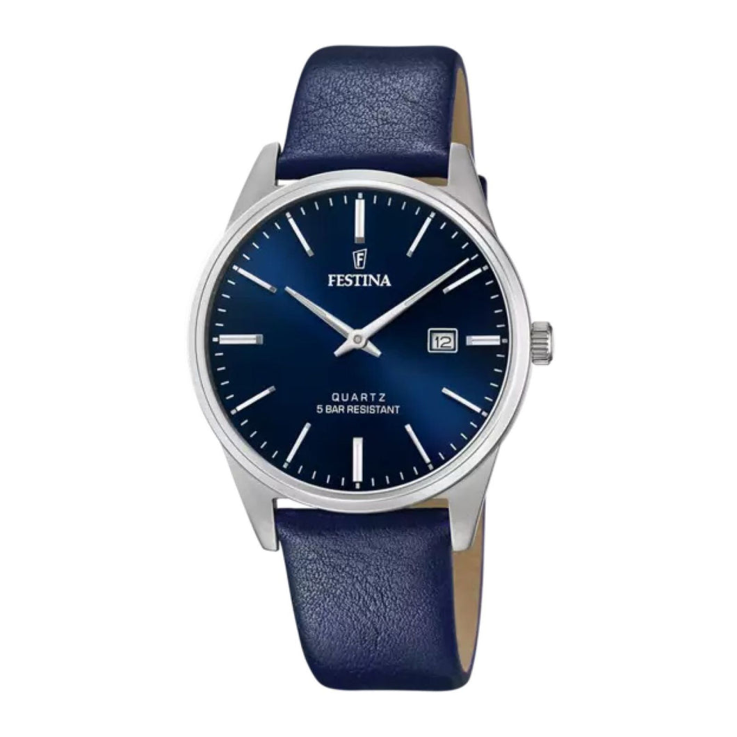 RELOJ CLÁSICO PARA HOMBRE FESTINA CLASSICS F20512/3 - AZUL