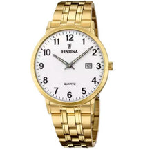 Cargar imagen en el visor de la galería, RELOJ  PARA HOMBRE FESTINA BLANCO F20513/1 - DORADO
