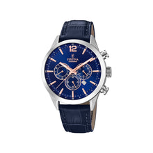 Cargar imagen en el visor de la galería, RELOJ CLÁSICO PARA HOMBRE FESTINA TIMELESS CHRONO F20542/4 - AZUL
