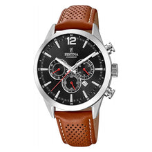 Cargar imagen en el visor de la galería, RELOJ CLÁSICO PARA HOMBRE FESTINA TIMELESS CHRONO F20542/6 - MARRÓN

