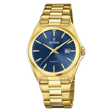 Cargar imagen en el visor de la galería, RELOJ  PARA HOMBRE FESTINA AZUL F20555/4 - DORADO
