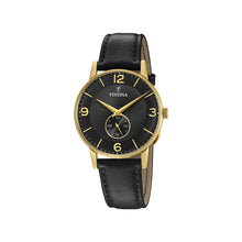 Cargar imagen en el visor de la galería, RELOJ CLÁSICO PARA HOMBRE FESTINA CLASSIC LEATHER F20567/4 - NEGRO
