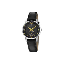 Cargar imagen en el visor de la galería, RELOJ CLÁSICO PARA MUJER FESTINA CLASSIC LEATHER F20570/4 - NEGRO
