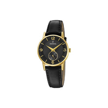 Cargar imagen en el visor de la galería, RELOJ CLÁSICO PARA MUJER FESTINA CLASSIC LEATHER F20571/4 - NEGRO
