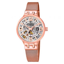 Cargar imagen en el visor de la galería, RELOJ  PARA MUJER FESTINA SKELETON AUTOMATIC F20581/2 - ROSA
