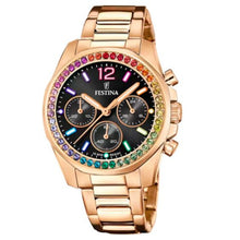 Cargar imagen en el visor de la galería, RELOJ  PARA MUJER FESTINA NEGRO F20639/3 - ORO ROSA
