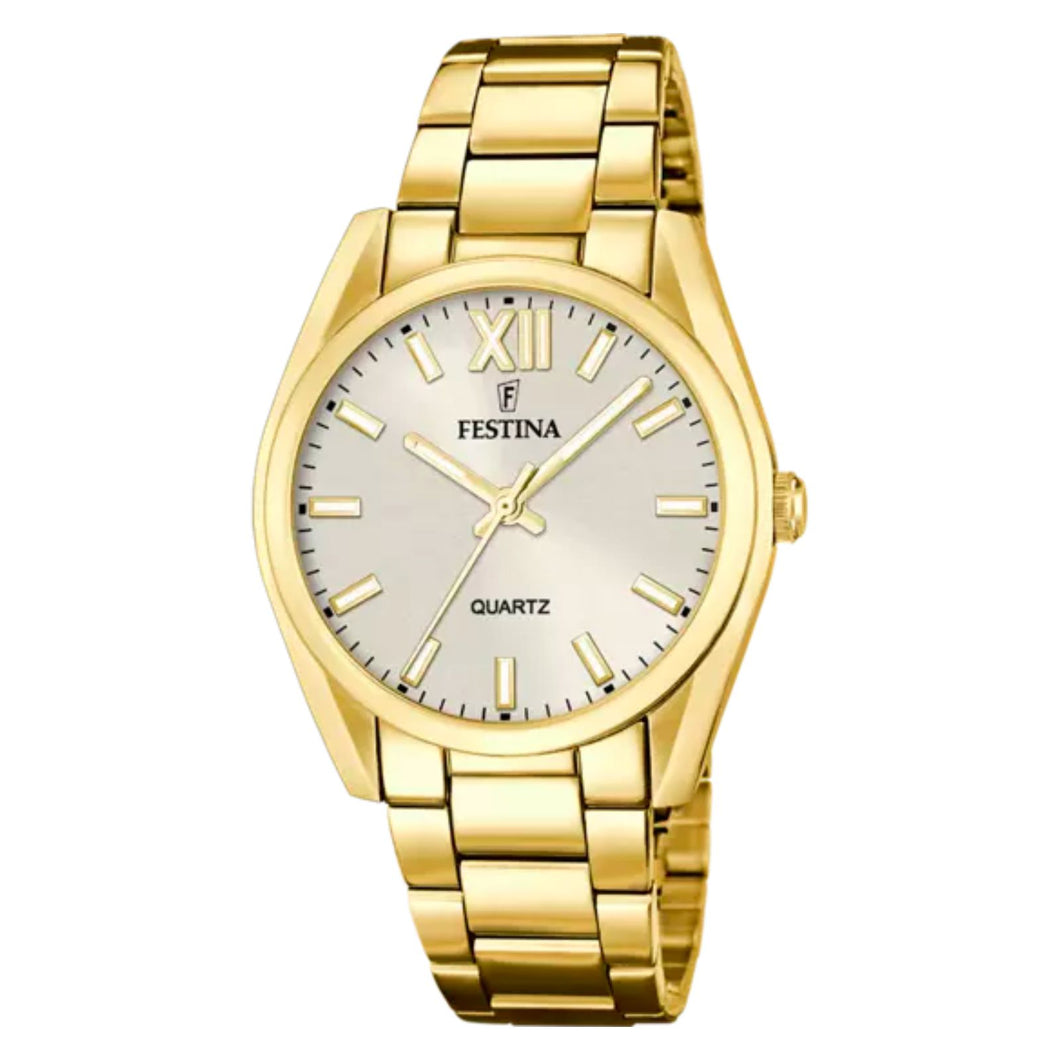RELOJ  PARA MUJER FESTINA BOYFRIEND COLLECTION F20640/1 - DORADO