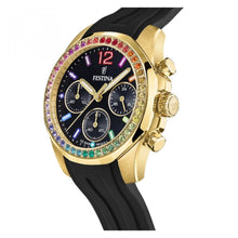 Cargar imagen en el visor de la galería, RELOJ  PARA MUJER FESTINA RAINBOW F20650/3 - NEGRO
