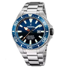 Cargar imagen en el visor de la galería, RELOJ  PARA HOMBRE FESTINA AZUL F20663/1 - PLATEADO
