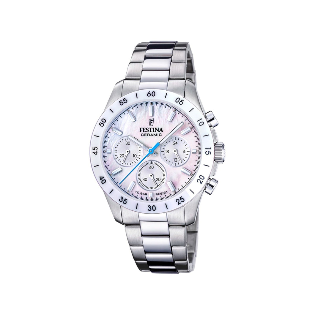 RELOJ  PARA MUJER FESTINA BOYFRIEND F20693/1 - PLATEADO