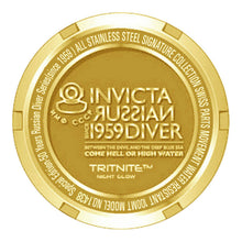 Cargar imagen en el visor de la galería, RELOJ  PARA HOMBRE INVICTA RUSSIAN DIVER 1438 - ORO NEGRO
