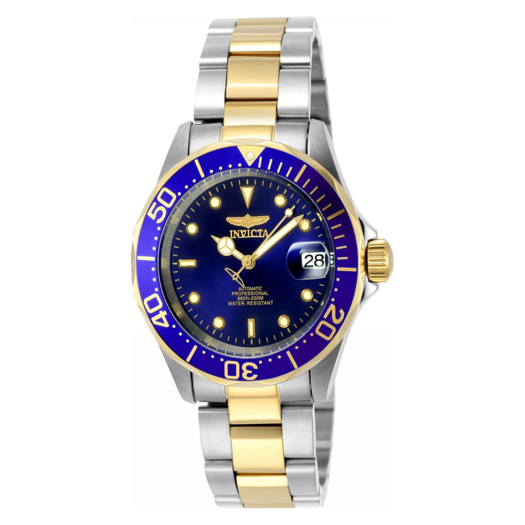 RELOJ  PARA HOMBRE INVICTA PRO DIVER 8928 - ACERO, ORO