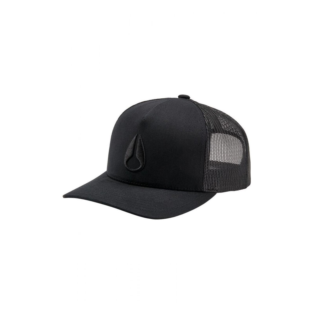 GORRAS NIXON ICONED TRUCKER HAT C1862 004-00 NEGRO HOMBRE