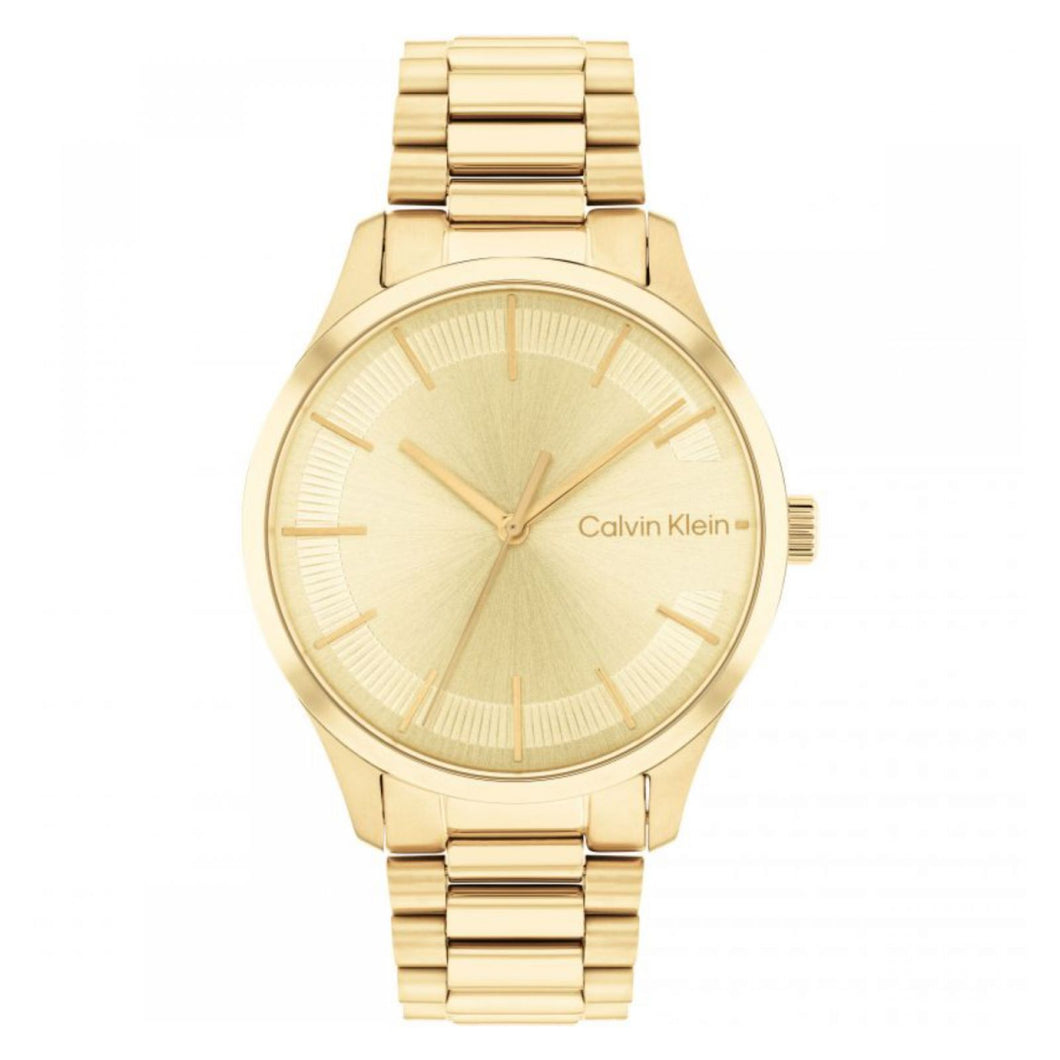 RELOJ  PARA UNISEXO CALVIN KLEIN ICONIC 25200043 - DORADO