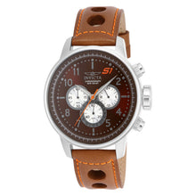 Cargar imagen en el visor de la galería, RELOJ CLÁSICO PARA HOMBRE INVICTA S1 RALLY 16015 - MARRÓN CLARO, NARANJA
