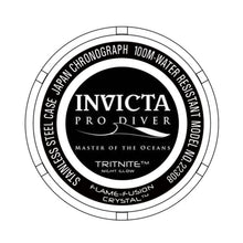 Cargar imagen en el visor de la galería, RELOJ  PARA HOMBRE INVICTA PRO DIVER 22308 - ORO NEGRO
