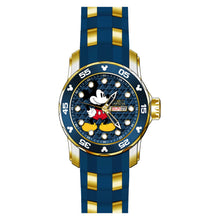 Cargar imagen en el visor de la galería, RELOJ MICKEY MOUSE PARA HOMBRE INVICTA DISNEY LIMITED EDITION 23764 - AZUL DORADO
