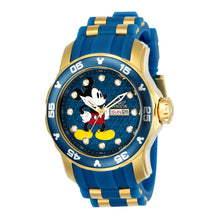 Cargar imagen en el visor de la galería, RELOJ MICKEY MOUSE PARA HOMBRE INVICTA DISNEY LIMITED EDITION 23764 - AZUL DORADO
